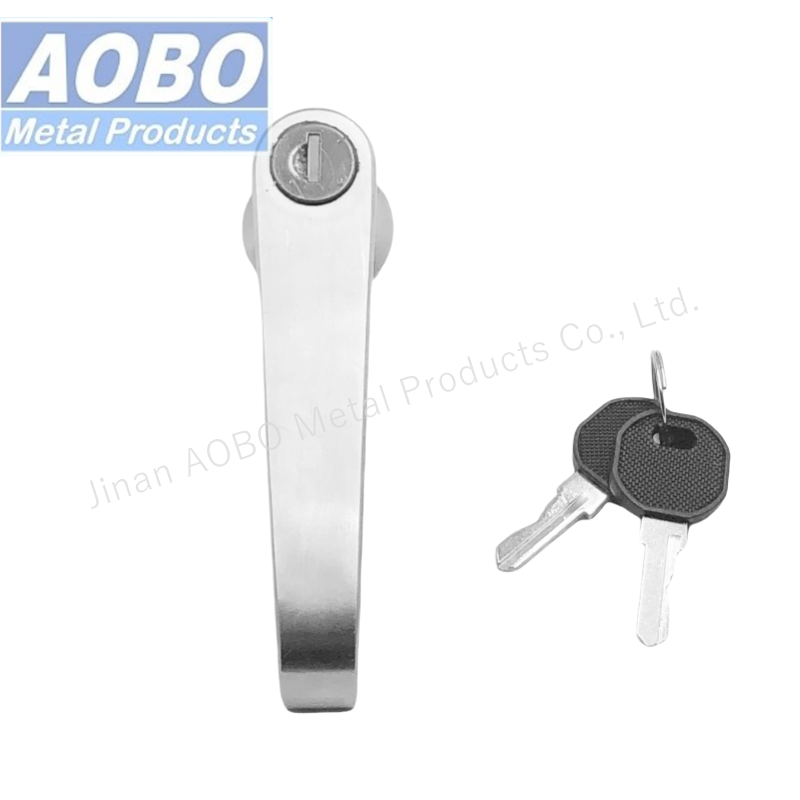 Stainless Steel L handle with cylinder