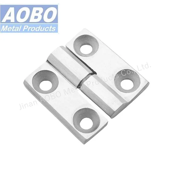 Aobo OEM ODM 40X40mm Transformer Station Heavy Duty Cabinet Door Right SS316 Hinge