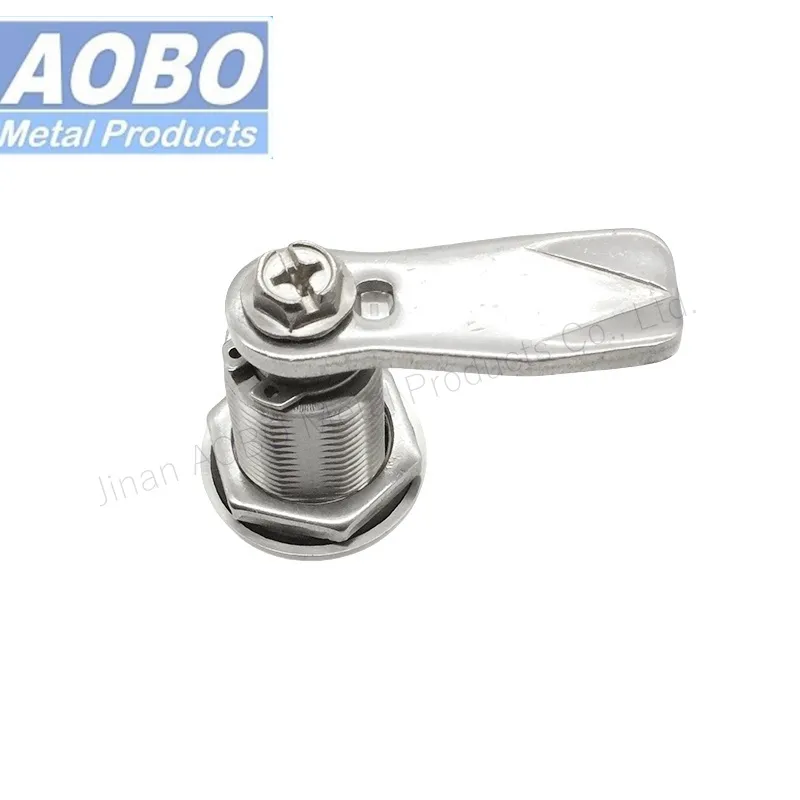 Aobo Heavy Duty SS316 Compression Latch Quarter Turn Distribution Cabinet Triangle 8mm Door Lock with Marking Spring and Seal