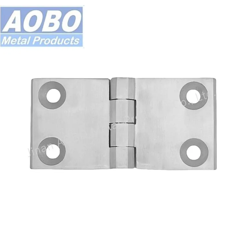 Aobo 60X120mm Distribution Cabinet Door SS316 Hinge with Countersunk Screw M8