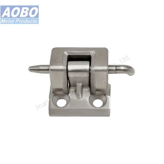 Industrial Stainless Steel 316 Distribution Box Control Panel Detachable Removable Shaft Hinge Bolt Hinge for Switchgear Cabinet