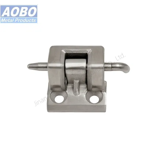 Industrial Stainless Steel 316 Distribution Box Control Panel Detachable Removable Shaft Hinge Bolt Hinge for Switchgear Cabinet