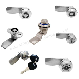 Aobo Aobo OEM High Quality Triangle Square Double Bit Hexagon Female Round Cylinder Slot Insert AISI316 Cam Latch Lock Panel Cam Lock