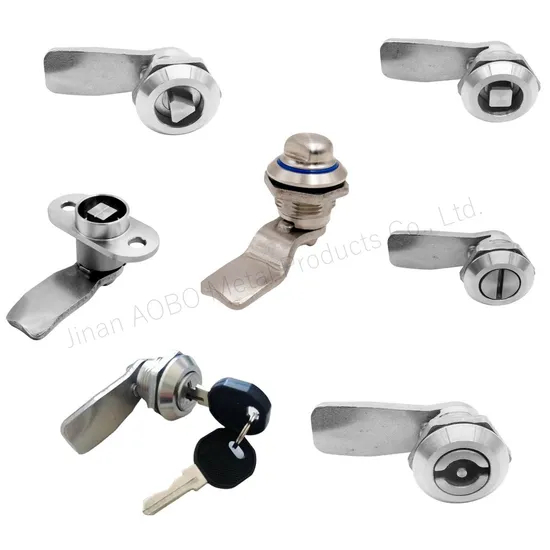 Aobo Industrial Casting Quarter Turn AISI316 Electric Cabinet Panel Box Door Cam Lock