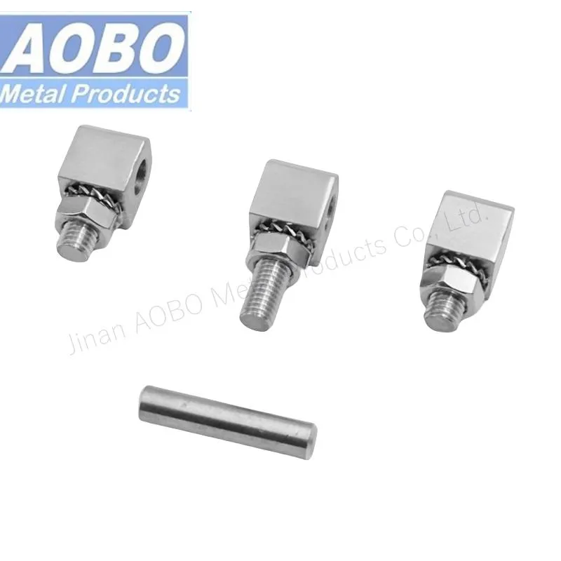 Aobo Triple Block 180 Degree Hinge Stainless Steel Industrial Enclosure Distribution Hinge