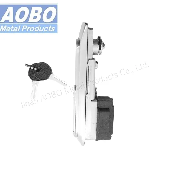 Aobo Dust Cover Swing Handle Stainless Steel 3-Point Locking Mechanism Plane Lock Distribution Box Board Lock