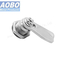 Aobo Casting Process Panel Door Distribution Cabinet AISI316 Square Insert IP65 Quarter Turn Cam Lock with Seal