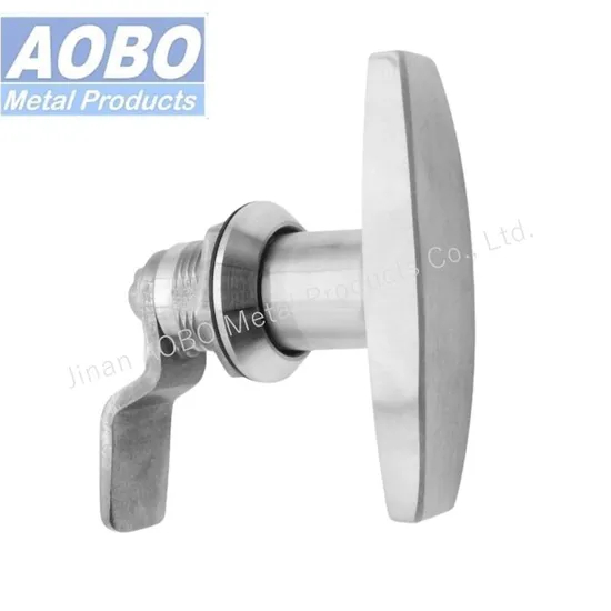 Aobo Non-Locking Stainless Steel T Cam Lock Waterproof IP65 Electrical Cabinet Panels T-Handle Lock