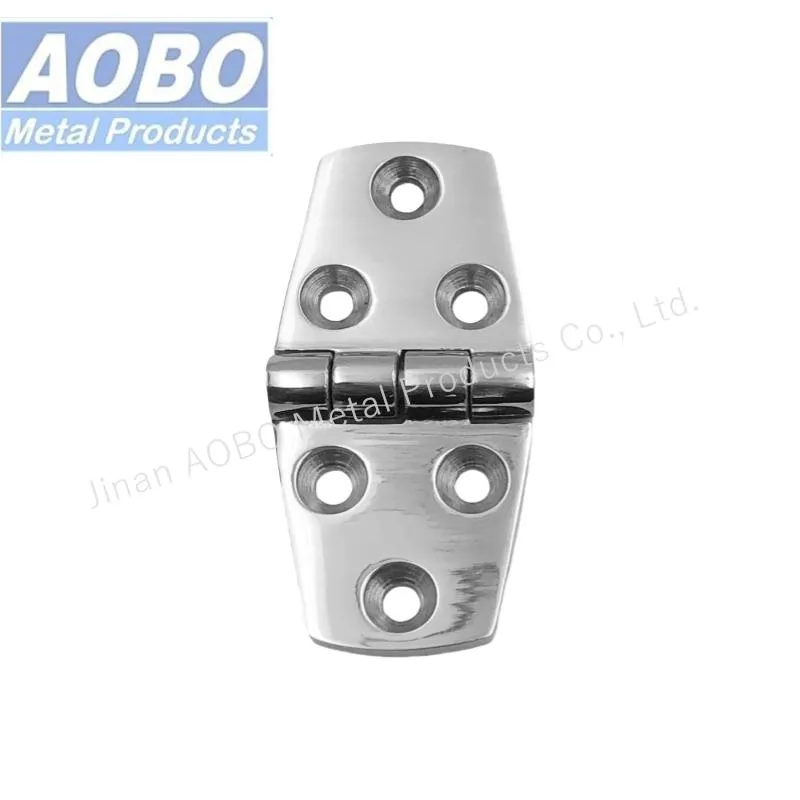Aobo Marine Hardware 316 Stainless Steel Casting Hinge Wholesale Price for Boat