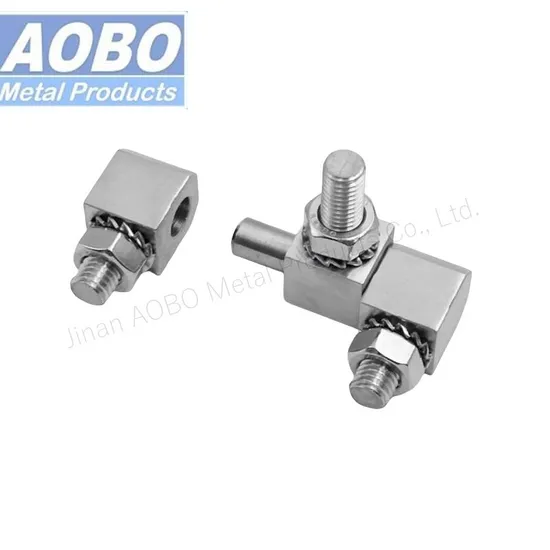 Aobo Carbon Steel Zinc Plating Cabinet Screwed Door External Industrial Rotating Hinge
