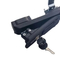 Aobo Zinc Alloy Black Surface Panel Electric Cabinet Waterproof Tubular Swinghandle Latch Cam Lock Rod Control