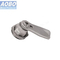 Aobo Dewaxing Casting Distribution Cabinet Door Panel High Speed Railway Equipment Triangular Insert Quarter Turn SUS316 Cam Lock