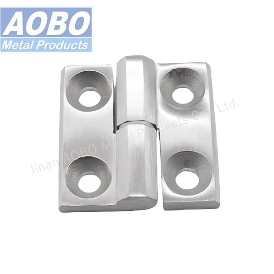 Aobo SS316 60mm Lift Version Distribution Cabinet Door Disassembly Hinge with Countersunk Screw M8