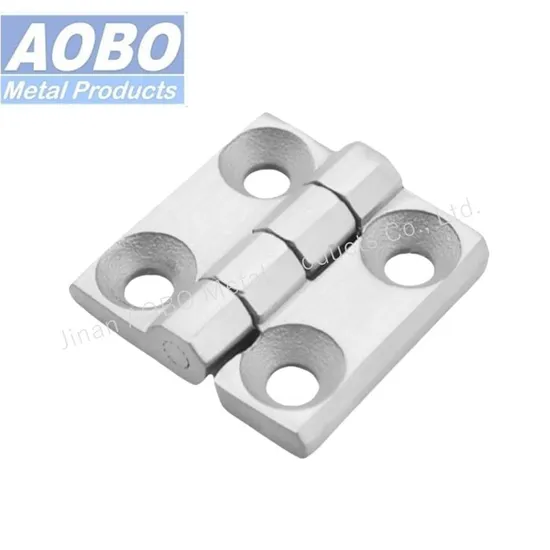 Stainless Steel 30X30 Polish Brushed Silver Hinge Hardware Mechanical Preservative Hinge