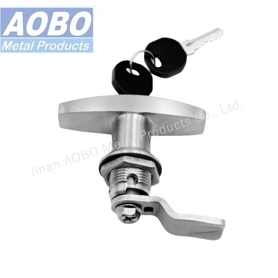 Factory Direct Industrial Cabinets Heavy Duty Cylinder Cabinet Door Lever T Handle Stainless Steel Key Lock for Power Distribution Boxes