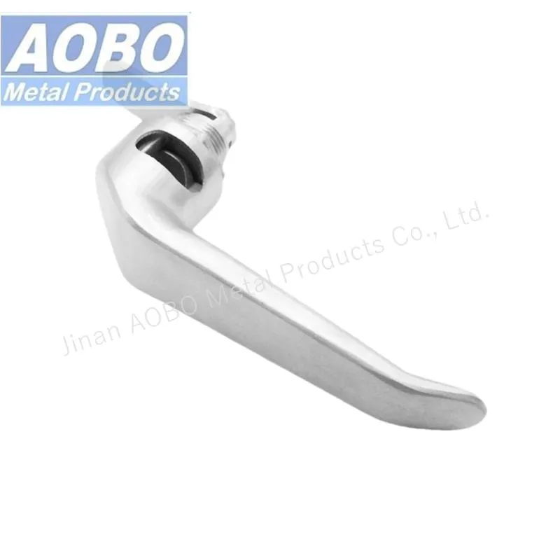 Aobo Stainless Steel 316 Panel Lock Cabinet L-Handle Quarter Turn Padlock Lock