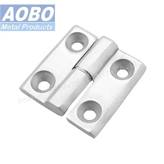 Aobo OEM ODM 50X50mm Transformer Station AISI316 Heavy Duty Cabinet Door Left Disassembly Hinge