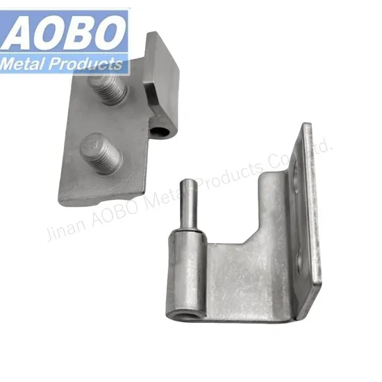 Aobo Communication Cabinet Stainless Steel 316 Screw on Right Hand Hinge with Studs