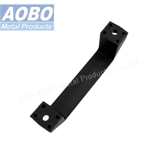 Pull Handle Black Bridge Handle U-Shape Plastic Door Pull Handles Electric Cabinet Handle