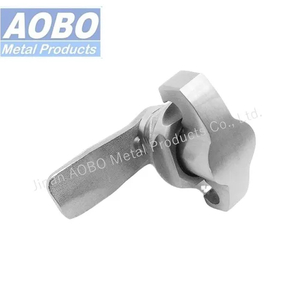 Aobo None Locking Handle Stainless Steel Cam Latch Padlockable Electric Panel Cabinet Lock Quarter Turn Latch