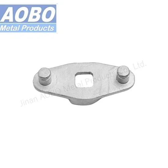 Aobo Factory High Quality Precision Casting Durable Stainless Steel 316 Distribution Cabinet Door Panel Lock Casting Parts