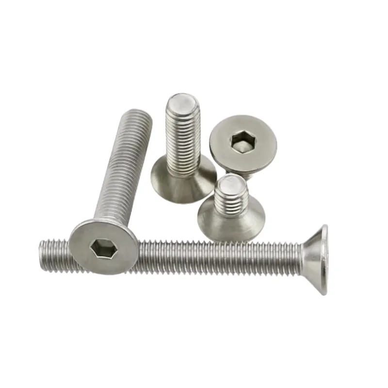 AISI 316 Allen Milled Head Screws M2 M3 M4 M5 M6 M10
