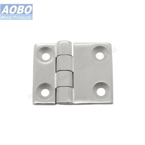 Aobo ISO9001 Steel Door Butt Hinge AISI316 Automation Equipment Closing Industrial Door Butt Hinge