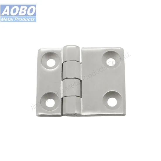 Aobo ISO9001 Steel Door Butt Hinge AISI316 Automation Equipment Closing Industrial Door Butt Hinge