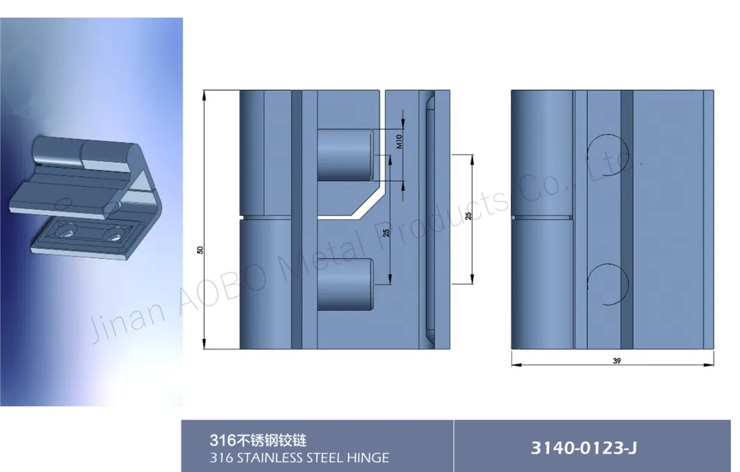 Heavy Duty Door Hinges Low Price Steel Hinge for Cabinet Hinge