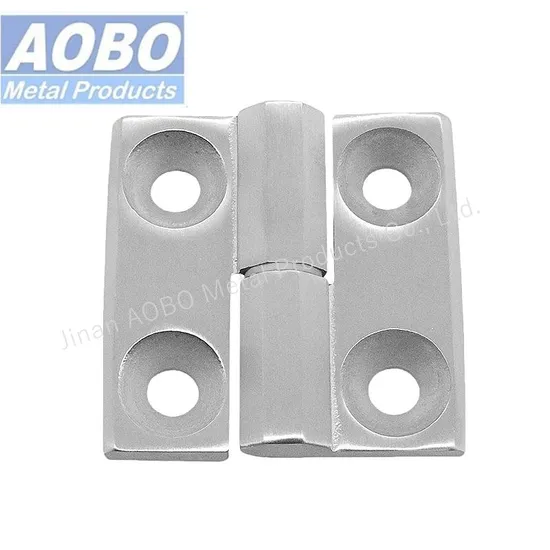 Aobo Ss 316 60mm Right Version Distribution Cabinet Door Disassembly Hinge with Countersunk Screw M8