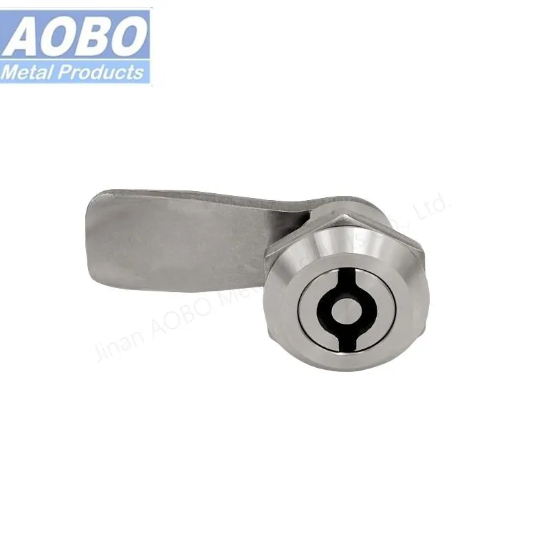 Aobo High Quality SS316 Double Bit Quarter Turn Mechanical Tool Box Power Distribution Cabinet Cam Lock