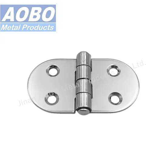 Aobo Hardware SUS316 Hinges Door Connector Drawer Mounting Holes Durable Furniture Bookcase Window Cabinet Home Hinge