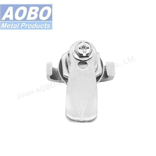Heavy Duty Stainless Steel Dual Padlockable Wing Knob Quarter Turn Cam Lock for Power Distribution Cabinet Door 1/4 Turn Lock Latch