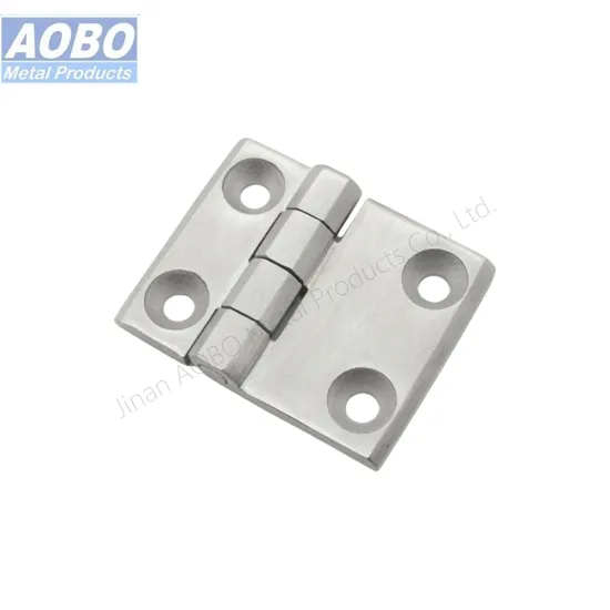 Aobo Factory OEM Precision Casting ISO9001 Industrial Heavy Duty SUS316 Cabinet Door Hinge