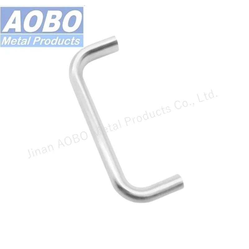 Aobo Industrial Heavy Machine Tool Equipment 12mm Alloy U-Handle SS316 Door Pull Tube Handle