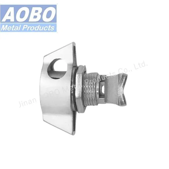 Factory Direct Cast Industrial Cabinet Stainless Steel AISI 316 Quarter Turn for Padlock Stainless Steel Padlockable Wing Knob Cam Lock Electronic Lock Latch