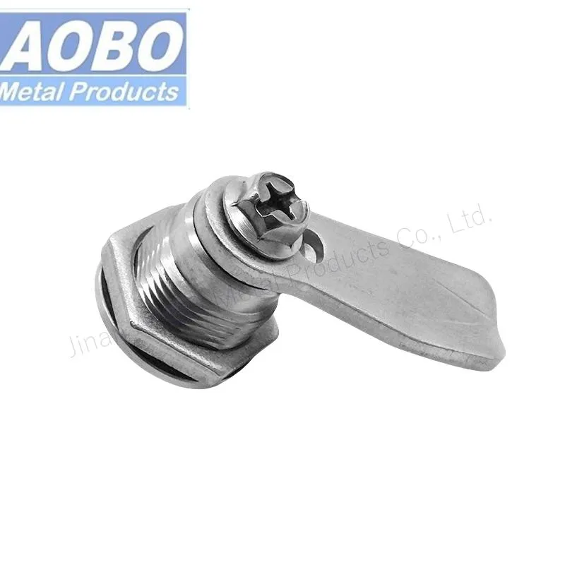 Aobo Safe Stainless Steel Blade Quarter Turn File Cabinet Drawer Electric Door Cylinder Cam Lock