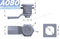 Aobo Premium AISI316 Industrial Cabinet Lock Safe Lock Cylinder Quarter Cam Lock