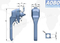 Aobo Factory Equipment Cabinet Padlockable Lock Latch Compact Defeater AISI316 Swing Handle Lock Padlock