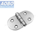Aobo Hardware SUS316 Hinges Door Connector Drawer Mounting Holes Durable Furniture Bookcase Window Cabinet Home Hinge