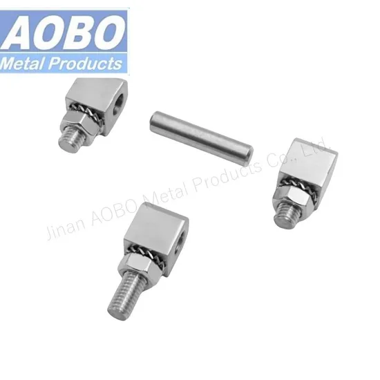 Aobo Industrial Heavy Duty 180 Degree Screw on Block Hinge with Fastening Nut