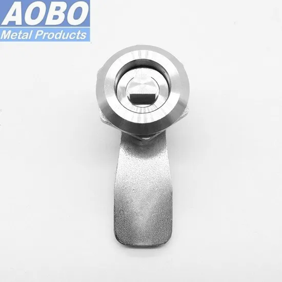 Stainless Steel 316 Triangular Cam Lock Quarter Turn for Bus and Railway Train Lock