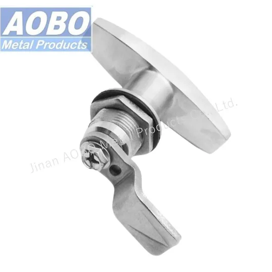 Aobo Non-Locking Stainless Steel T Cam Lock Waterproof IP65 Electrical Cabinet Panels T-Handle Lock