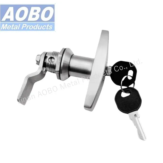 Zinc Alloy Cylinder Stainless Steel Industrial Quarter Turn Cam Lock Latch Electrical Rittal Panel Lock Key T Handle