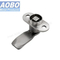 Aobo Precision Casting Square Insret Quarter Turn Power Boxes Chassis Cabinet Door SS316 Cam Lock with Holes