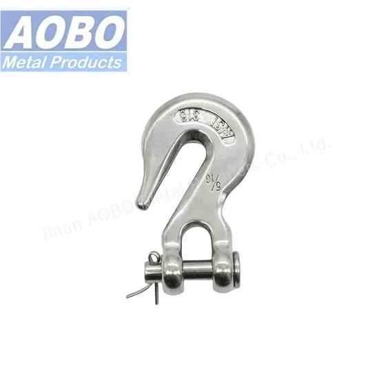 Stainless Steel Heavy Snap Hook Shackle Swivel Sailing Hardware Rigging Hardware