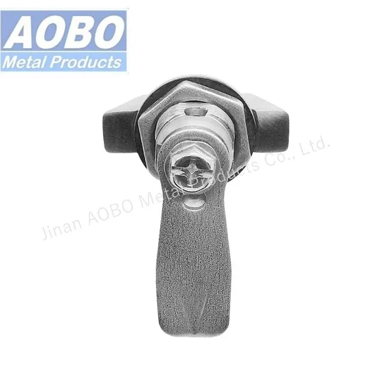 Stainless Steel Wing Knob Cam Lock Fire Extinguisher Cabinet Lock Panel Cabinet Lock Quarter Turn