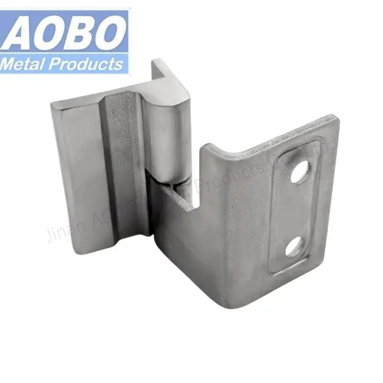 Top Quality Stainless Steel Hinges Side Prominent Hinges Black Powder Coated Hinges for Metal Switch Cabinet
