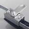 Aobo Zinc Alloy Black Surface Panel Electric Cabinet Waterproof Tubular Swinghandle Latch Cam Lock Rod Control