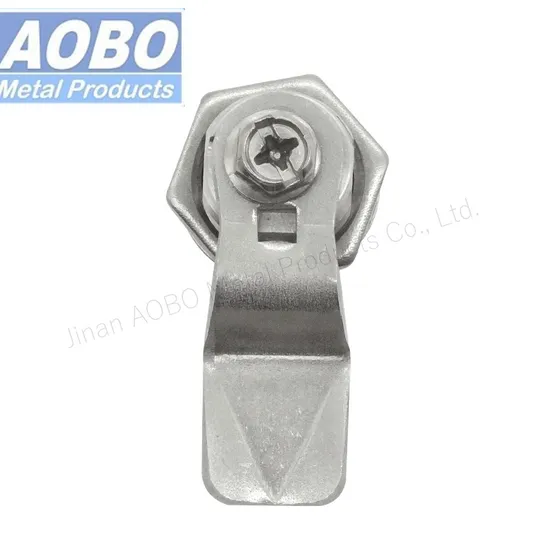 Aobo Precision Casting CNC Machining AISI316 Industrial Distribution Board Cabinet Safe Cylinder Quarter Cam Lock